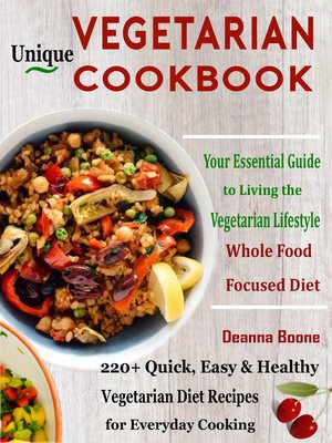 cover image of Unique Vegetarian Cookbook